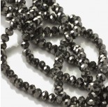 Zdjęcie - Kryształki oponki hematite 4x6mm